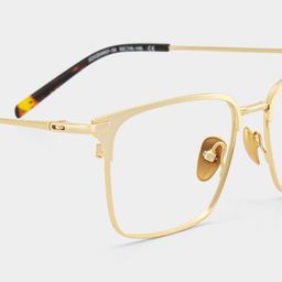 Maxwell Browline Gold Glasses4