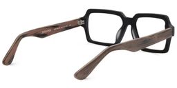 Arthur Black Rectangle Glasses5