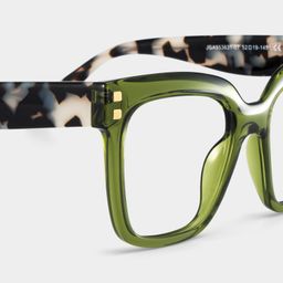 Minguela Square Green Glasses5