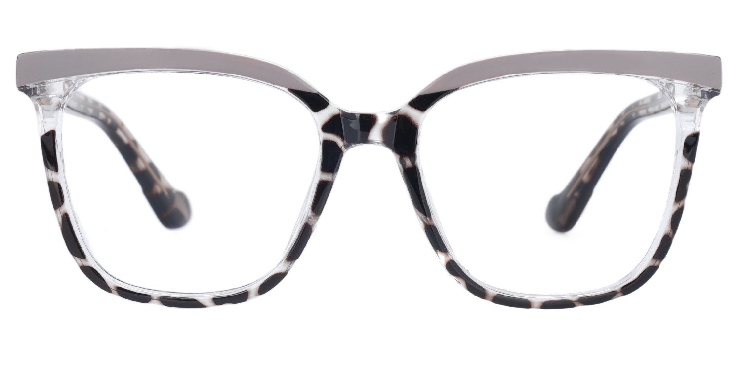 Square Tawana Gray Glasses deals -Zeelool Glasses0