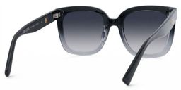 Ebony Square Black Clear Glasses4