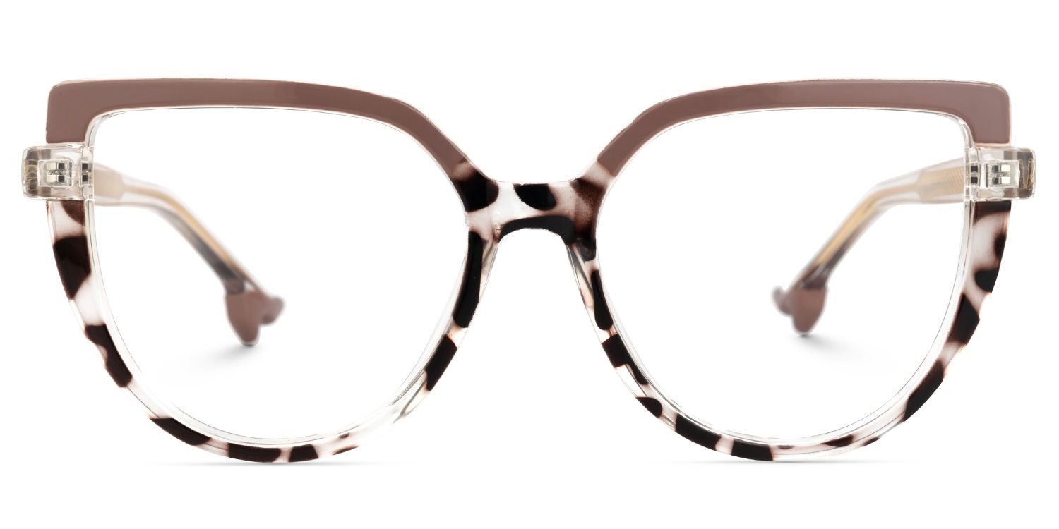 Noguet Cateye Two-Tone Glasses0
