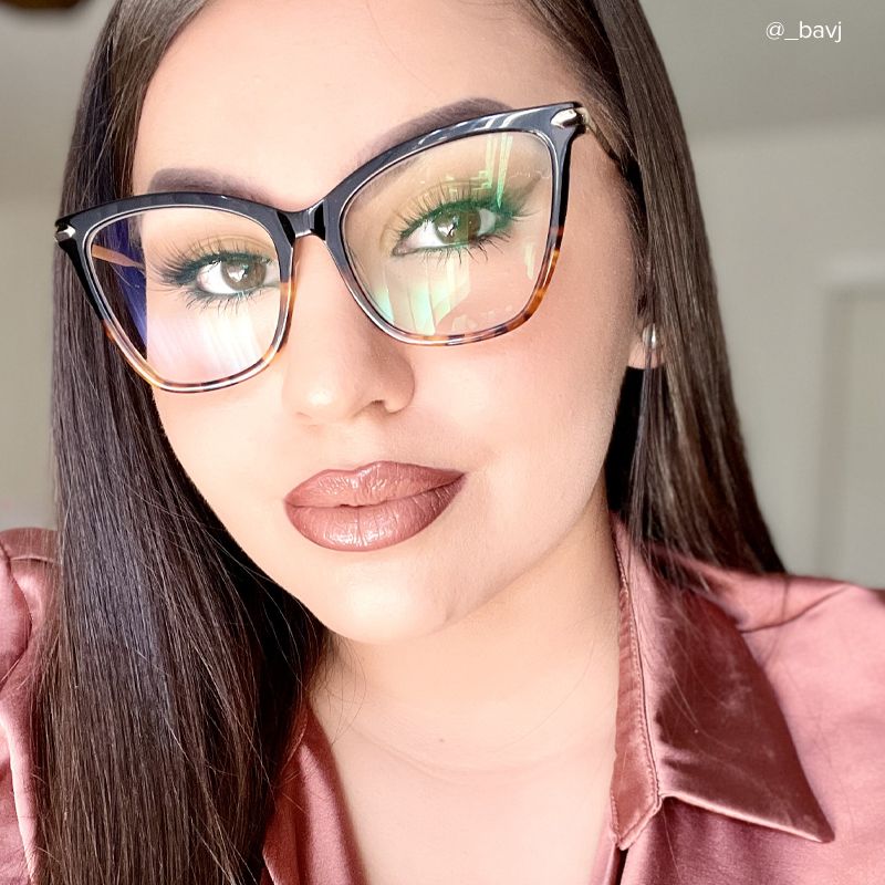 Hilary Butterfly Tortoise Frame Glasses | ZEELOOL Canada4