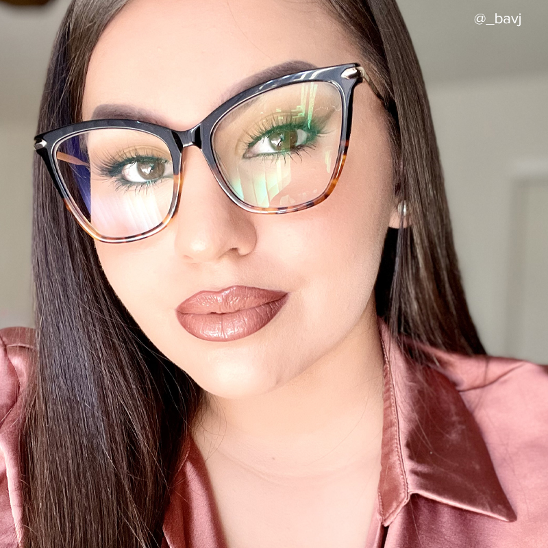 Hilary Butterfly Tortoise Frame Glasses | ZEELOOL Canada4