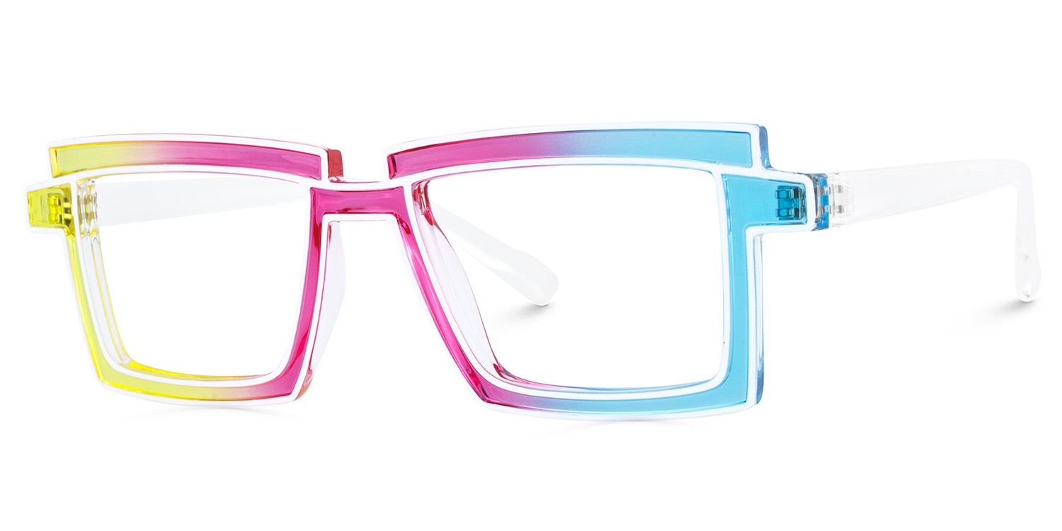 Zephyr Colorful Glasses in Cyberpunk Style Eyeglasses2