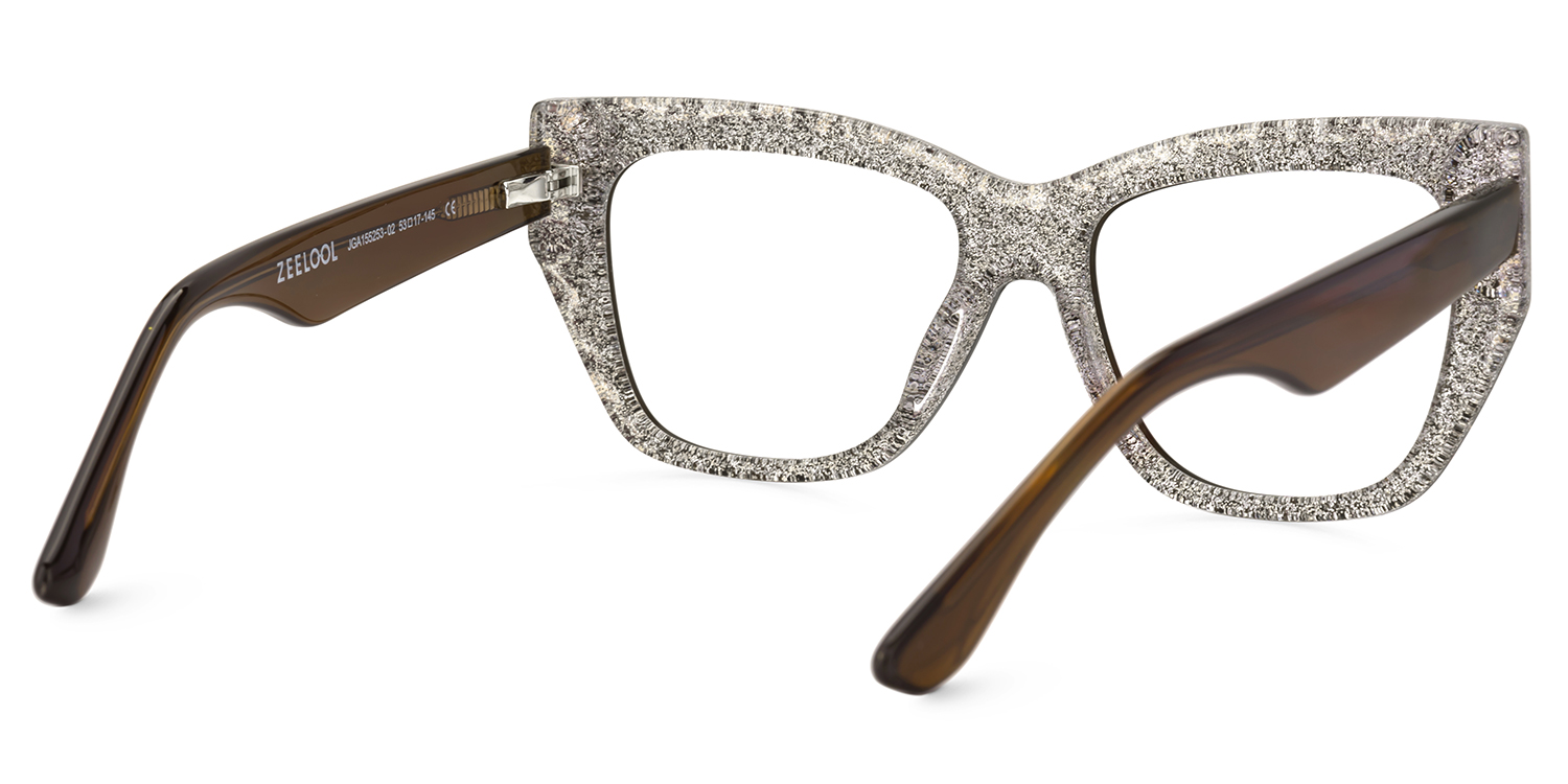 Thurman Butterfly Brown Leopard Glasses5