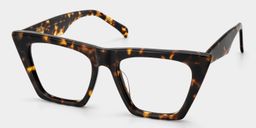 Cecile Cat Eye Tortoise Glasses2
