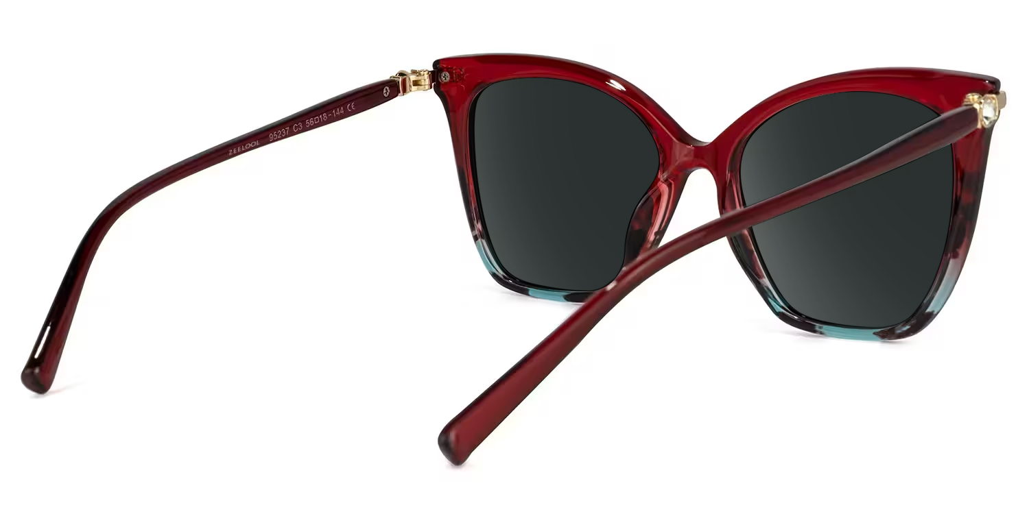 Lamar Butterfly Red Glasses3