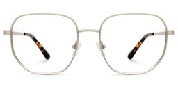 Steeve Square Silver Glasses0