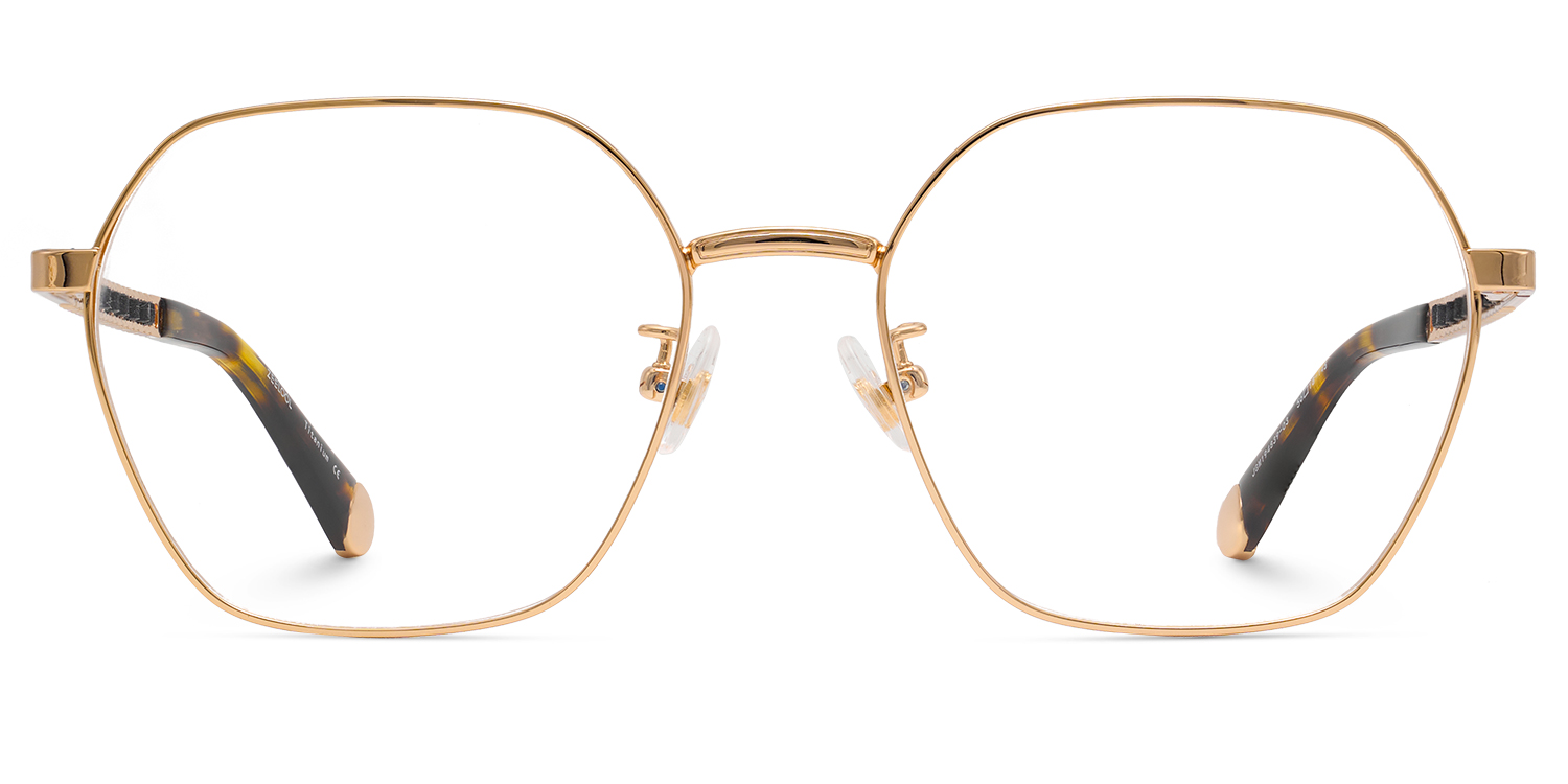 Hexagon Glasses On Round Face0