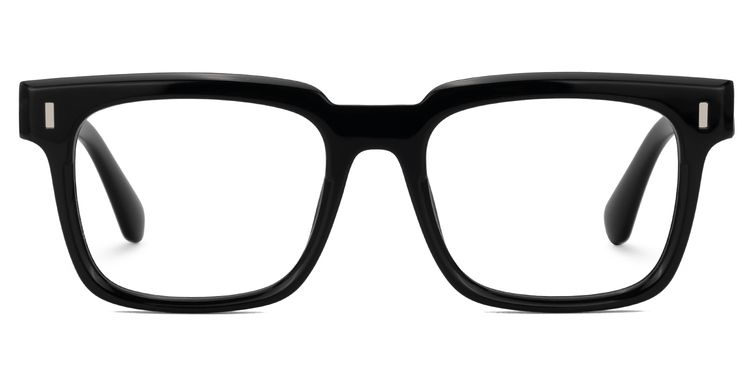 Katia Square Black Glasses