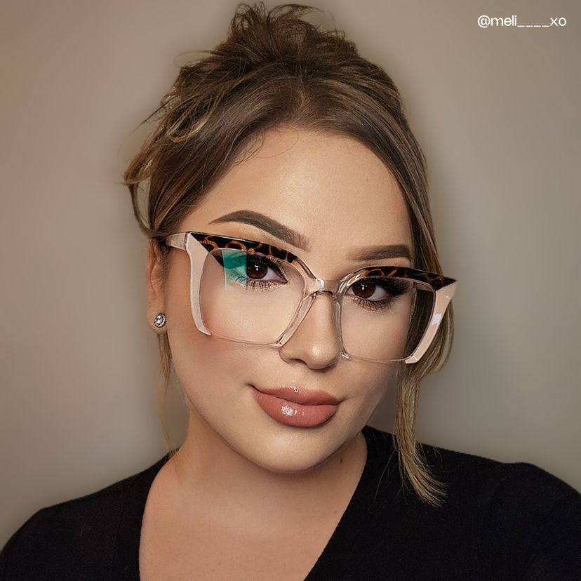 Misty Square Pink Glasses