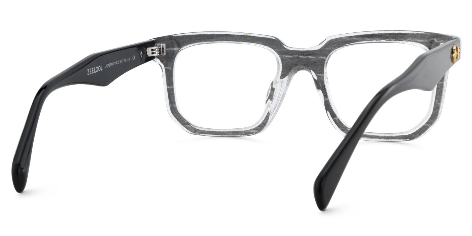 Matte Black Men's Eyeglasses5