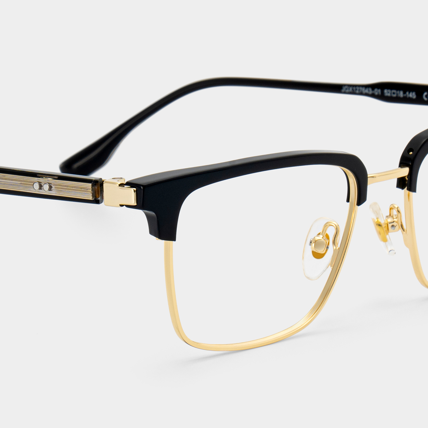 Audrey Browline Black Glasses4