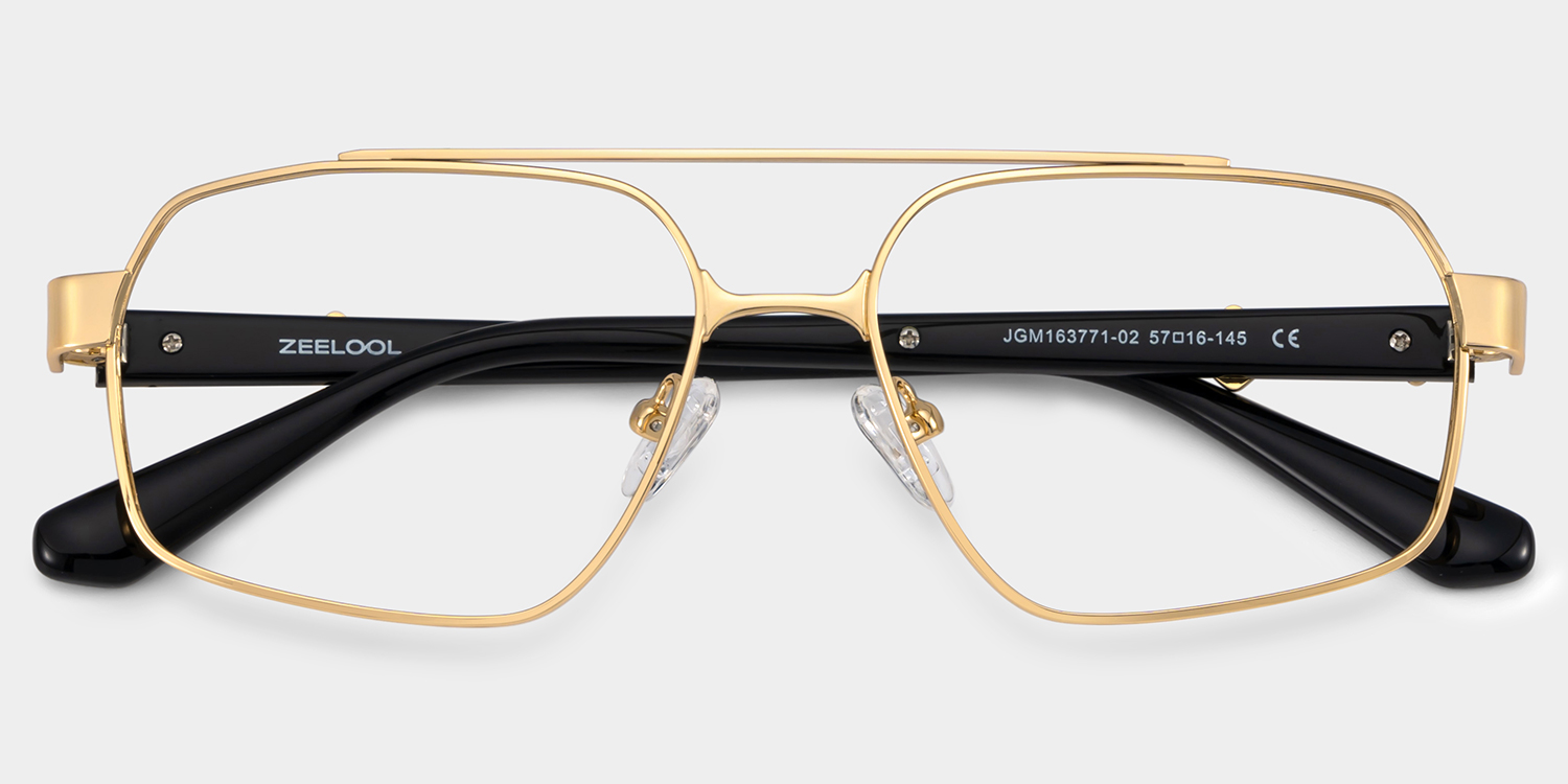 Sterling Aviator Gold Glasses2