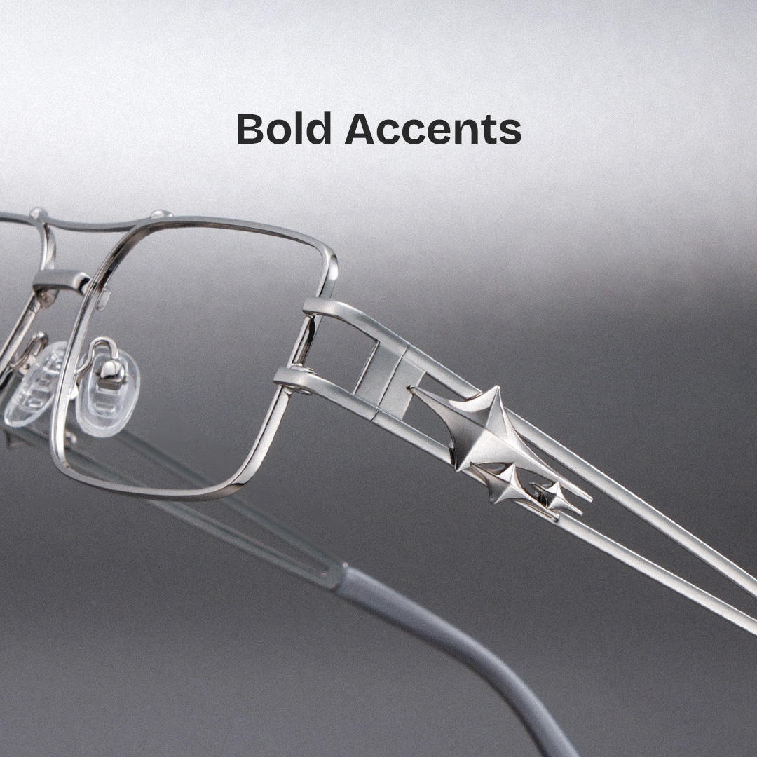 Eric metal aviator Frame glasses Glasses Online | ZEELOOL1