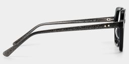 Devon Black Geometric Glasses3