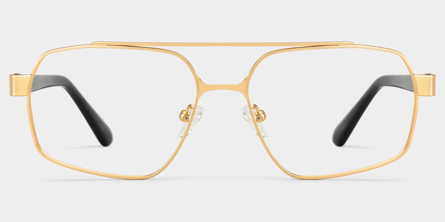 Sterling Eyeglasses in Aviator Gold Frame | ZEELOOL Canada1