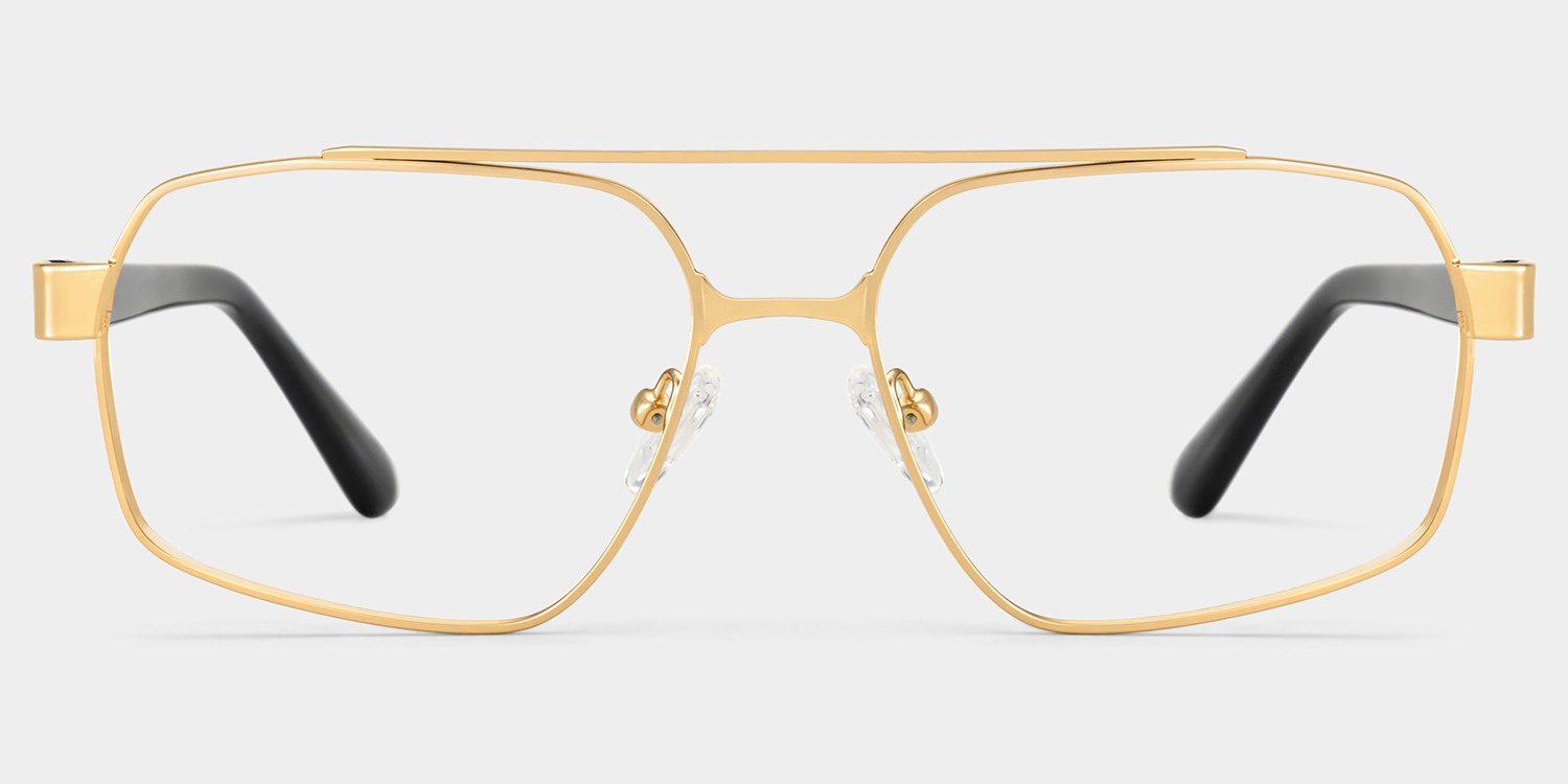 Sterling Eyeglasses in Aviator Gold Frame | ZEELOOL Canada1