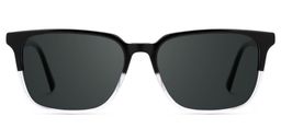 Barnhill Square Black-Clear Glasses0