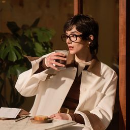 Rowan Tortoise Rectangle Glasses6