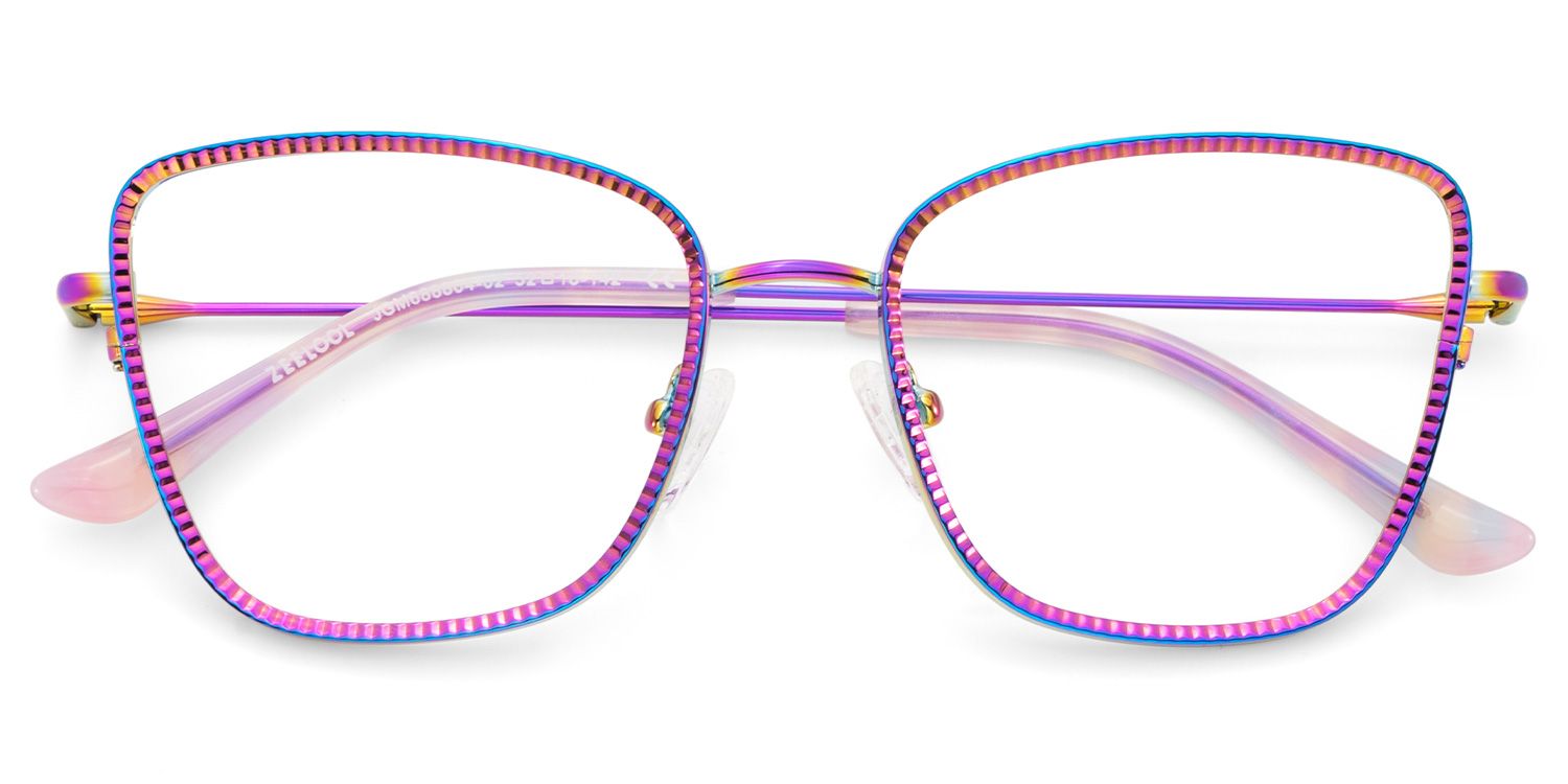 Iridescent Metal Glasses Frames2