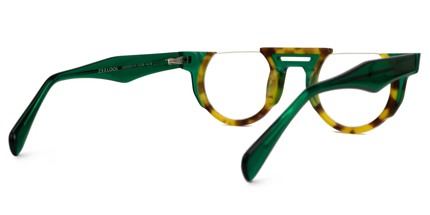 Mastin Round Tortoise Glasses4