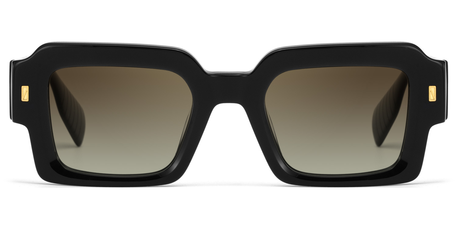 Bobbee Square Black Sunglasses