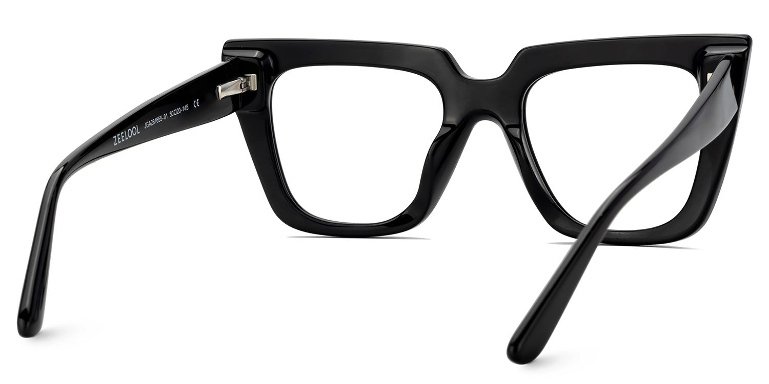 Leopard Print Cat Eye Glasses With Black Temple4