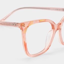 Jolie Pink Butterfly Glasses5