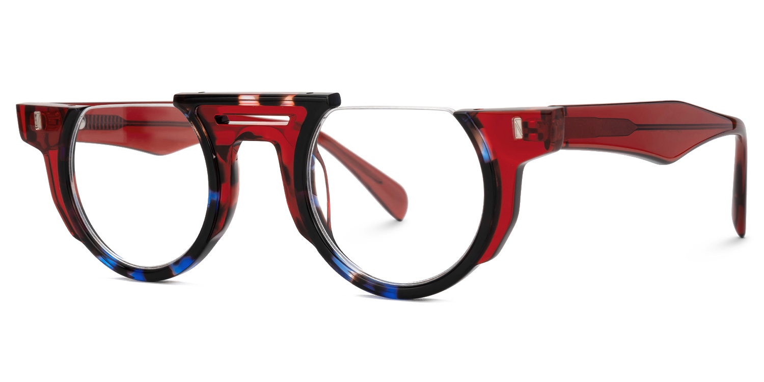 New Red Color for Mastin Acetate Eyeglasses  | ZEELOOL Canada1