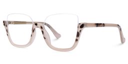 Kellina Square Two-Tone Glasses1