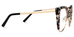 Brewer Cateye Orange-Floral Glasses2