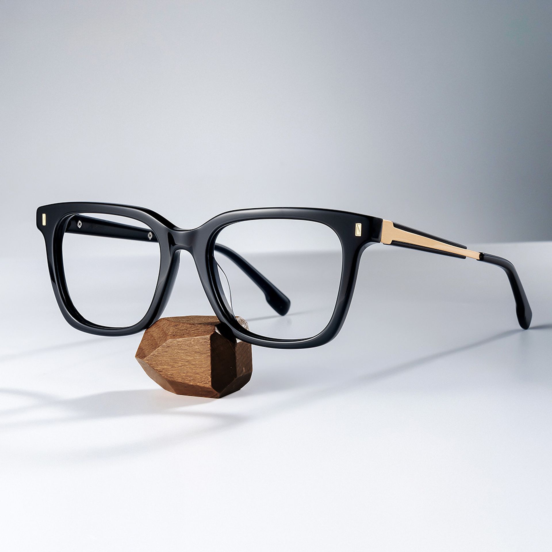 Black Rectangle Frames For Men0