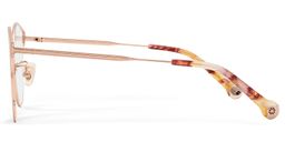 Yaselie Cateye Rose Gold Glasses2