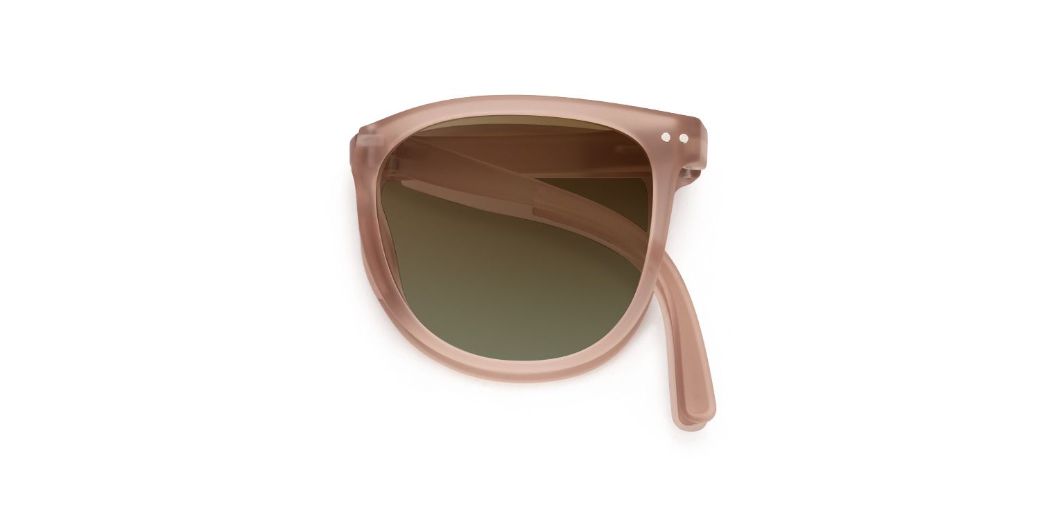 Lindzy TR90 Pink Frame Sunglasses with Square Shape | ZEELOOL Canada1