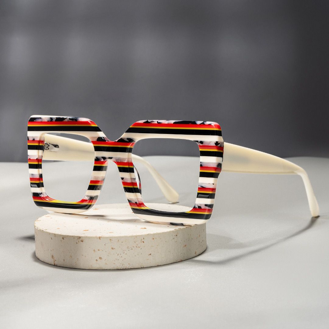 Beitané Thick Square Frame Glasses | ZEELOOL Canada0
