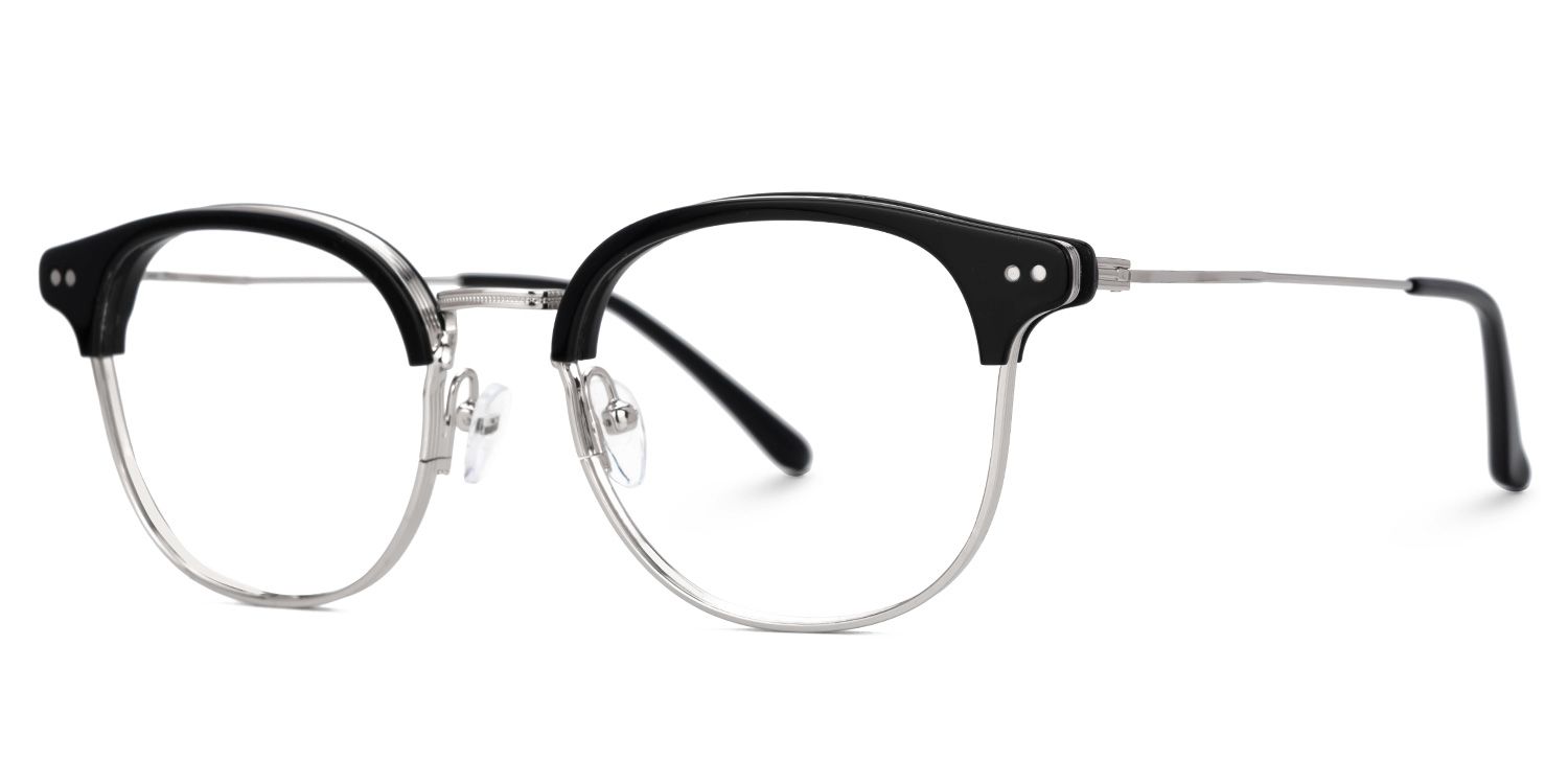 Marcelin Black Thin Frame Glasses for Men | ZEELOOL Canada1
