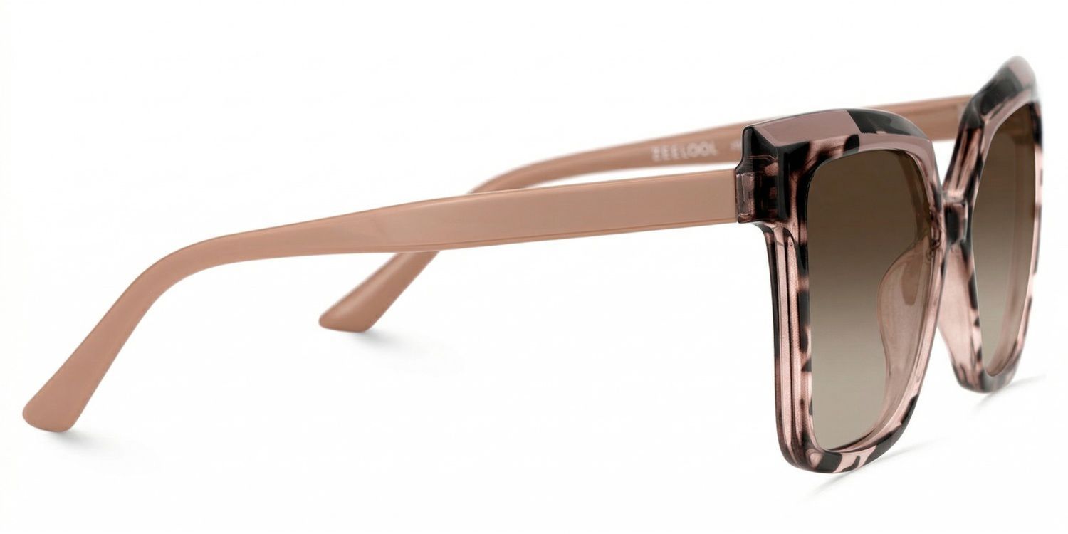 Square Eboney Tortoise Frame Glasses Deals -Zeelool Optical3