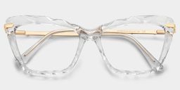 Juliet Cateye Clear Glasses1