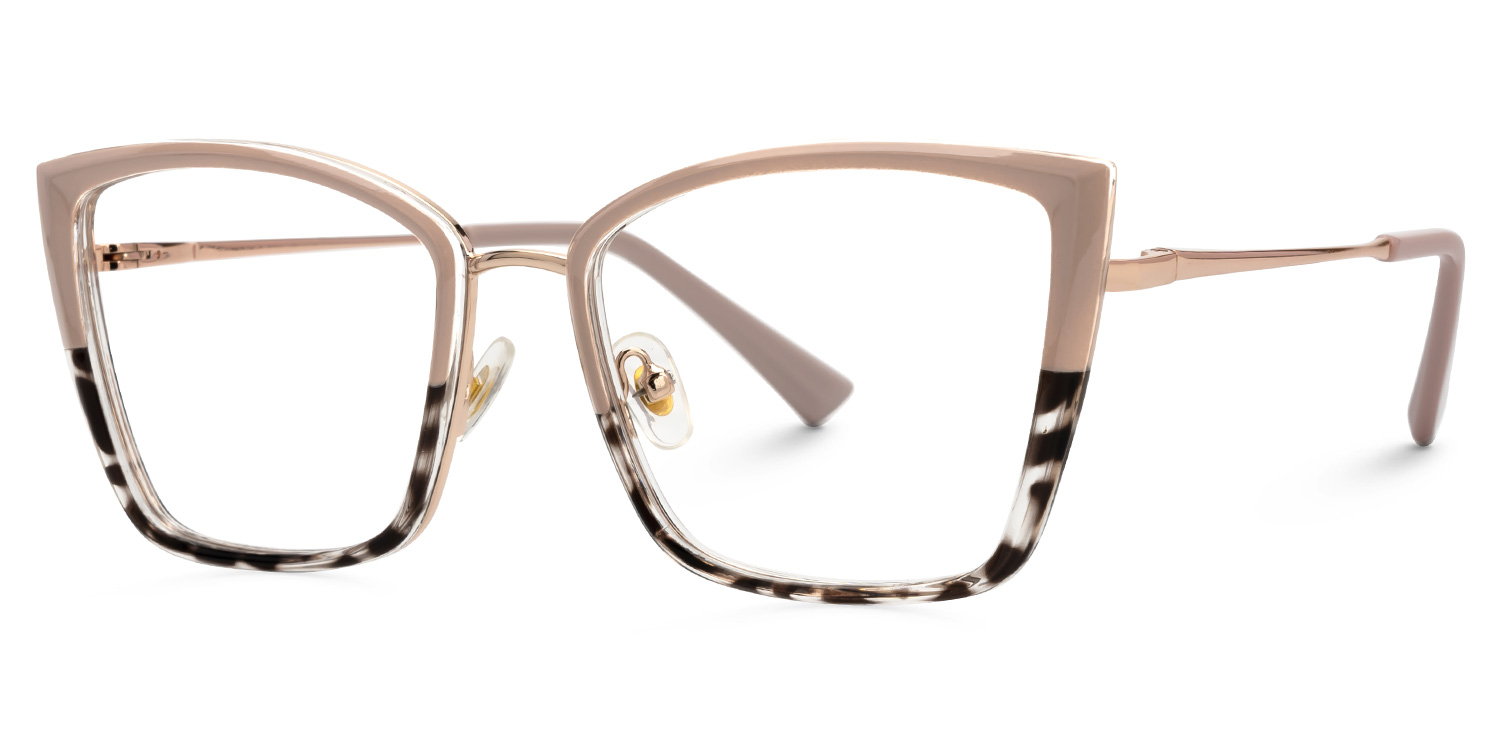 Mariie Butterfly Two-Tone Full-Frame Glasses | ZEELOOL Canada1