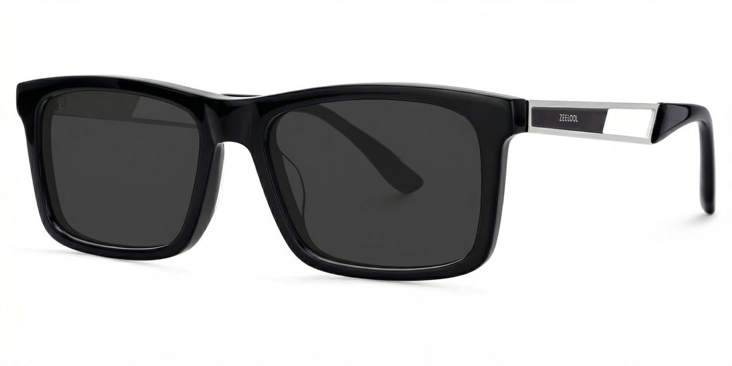 Thin Rectangle Glasses in Business Style | Zeelool2