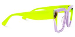 Clody Square Lavender Glasses2
