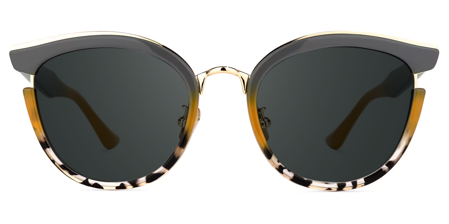 Laraine Cat Eye Gray Glasses good-img
