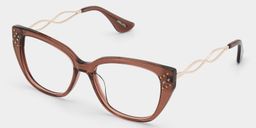 Alma Butterfly Brown Glasses2