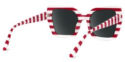 Pavia Butterfly Red Striped Glasses3