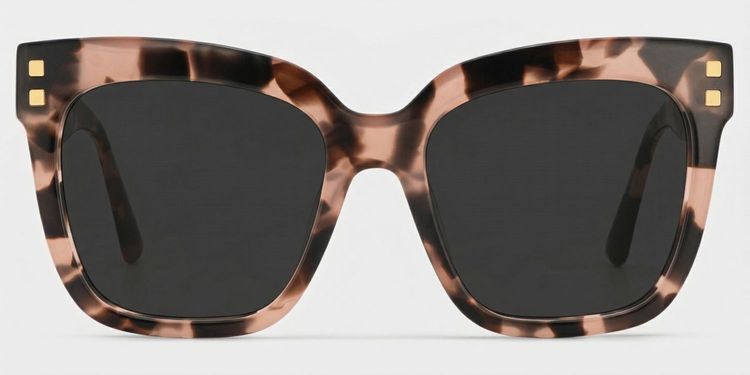 Minguela Square Pink-Tortoise Glasses