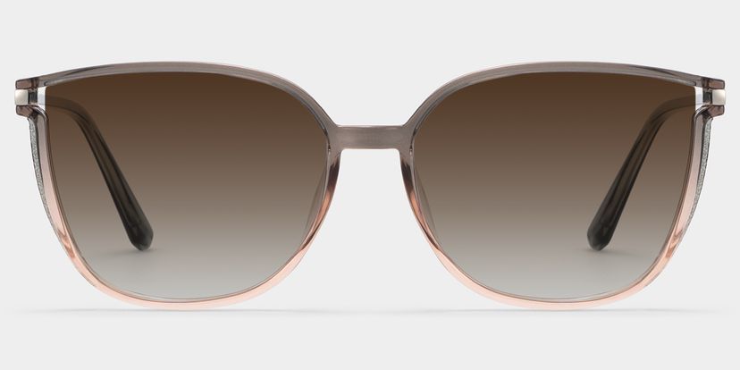 Rodz Square Gray-Pink Glasses