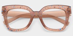 Malcolm Square Matte Brown Glasses2
