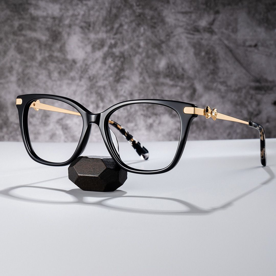 Fancy Frames For Glasses With Bow-Knot0